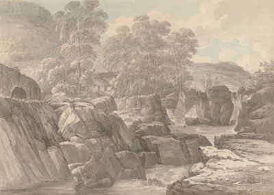 Pont-y-Pair on the River Llugwy near Betws-y-Coed, Denbigh by John Webber