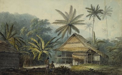 View in the Island of Krakatoa by John Webber