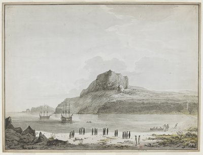 View of Christmas Harbour, Kerguelen Island by John Webber
