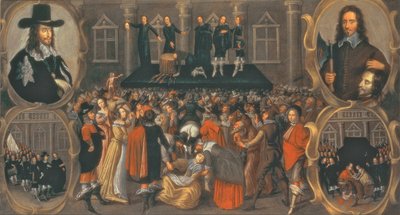 An Eyewitness Representation of the Execution of King Charles I in 1649 by John Weesop
