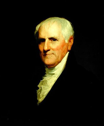 Portrait of Egbert Benson after a painting by Gilbert Stuart, c.1820 by John Wesley Jarvis
