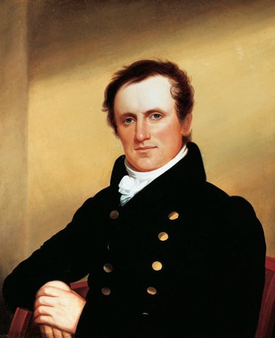 Portrait of James Fenimore Cooper by John Wesley Jarvis
