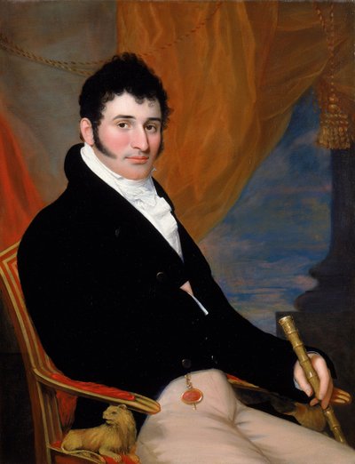 Portrait of Solomon Isaacs, c. 1813 by John Wesley Jarvis