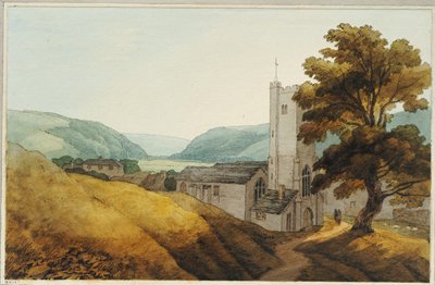 From the Churchyard at Dulverton, Somerset, 1800 by John White Abbott