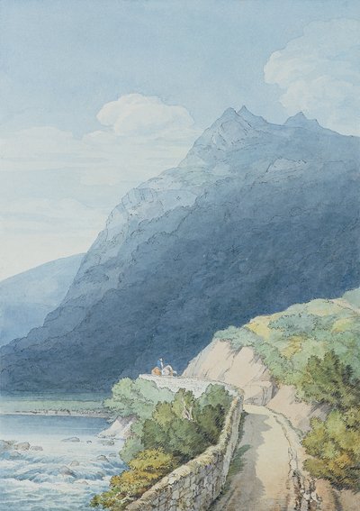 The Dart at Holne Chase, Devon by John White Abbott