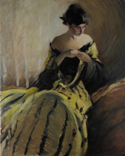 Study in Black and Green by John White Alexander