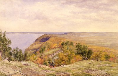 View from High Tor, Haverstraw, New York, 1866 by John William Hill