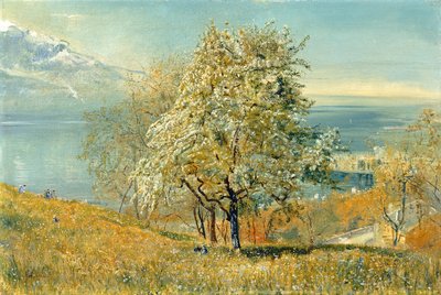 The Lake of Geneva, c.1880-1882 by John William Inchbold
