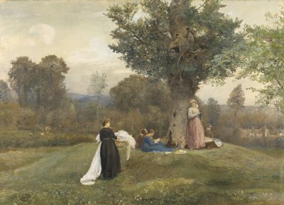 Laundry Day, West Somerset by John William North