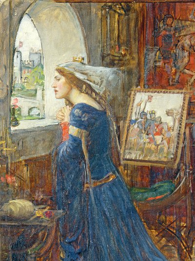 Fair Rosamund (detail) by John William Waterhouse