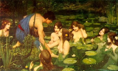 Hylas and the Water Nymphs by John William Waterhouse