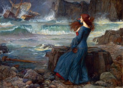 Miranda - The Tempest by John William Waterhouse