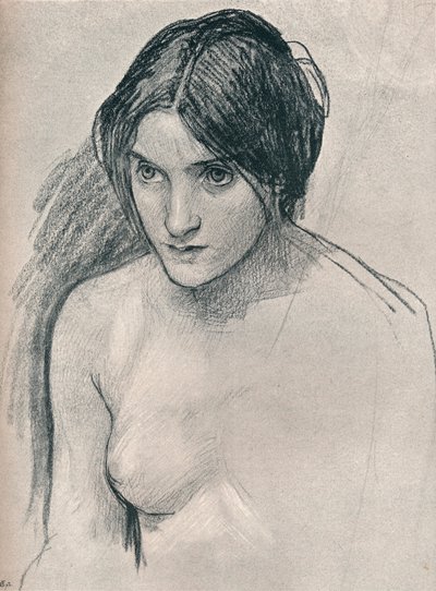 Study for the Painting Hylas and the Nymphs, c1896 by John William Waterhouse
