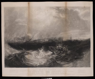 To his Grace the Duke of Northumberland... this historical record of Female heroism inspired by humanity as exemplified in the rescue on the 7th September by John Wilson (after) Carmichael