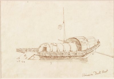 Chinese Duck Boat by John Wilson Carmichael