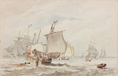Off Hartlepool by John Wilson Carmichael