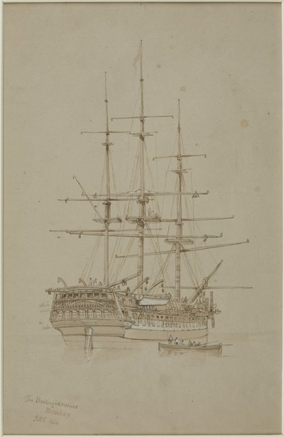 The Buckinghamshire, Bombay by John Wilson Carmichael