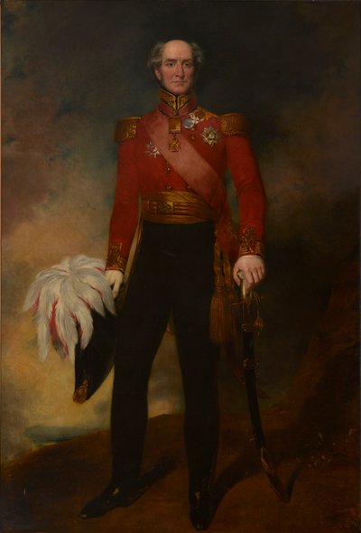 Portrait of Lieutenant-General Sir Edward Barnes (1776-1838) by John Wood