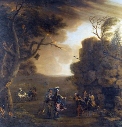Macbeth and Banquo Meet the Three Witches by John Wootton