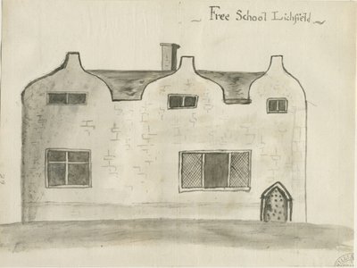 Lichfield - Grammar School by John Wright
