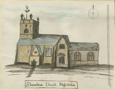 Shenstone Church by John Wright