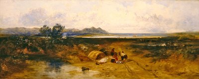 The Rivals, from Malldraeth Bay - Anglesey by John Wright Oakes