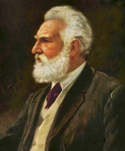 Portrait of Alexander Graham Bell, c.1920 by John Wycliffe Lowes Forster