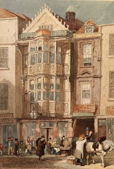 House of Sir Paul Pindar, Bishopsgate by John Wykeham Archer