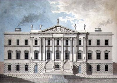 Design for a Neo-Classical Town Palace by John Yenn