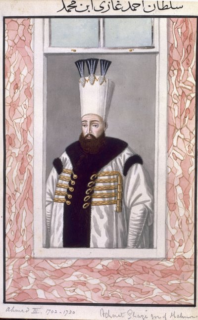 Ahmed III (1673-1736) Sultan 1703-30, from 