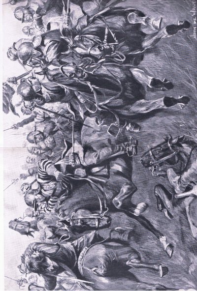 Marston Moor, July 2nd 1644: The Scottish Cavalry Under Leslie, Attacking Prince Rupert