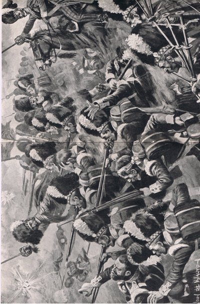 The Battle of Alma, 20th September 1854: The advance of the 93rd Highlanders by John de Walton