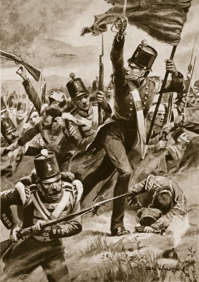 The advance of the Light Division at the Alma, September 29th, 1854 by John de Walton