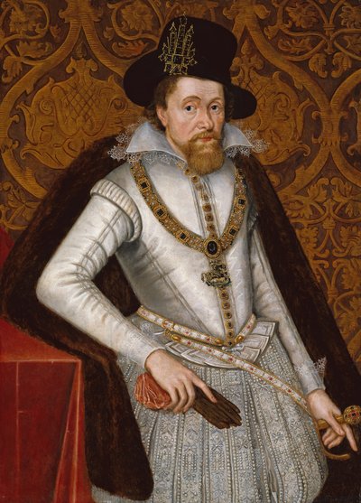 King James VI and I, c.1605 by John de the Elder Critz