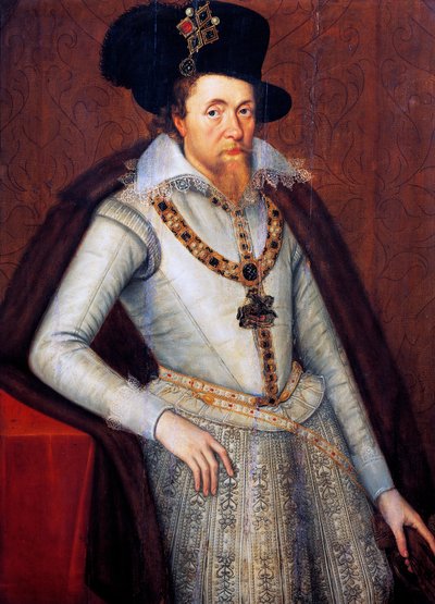 Portrait of James Stuart by John de the Elder Critz