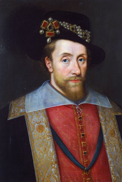 Portrait of James Stuart by John de the Elder Critz