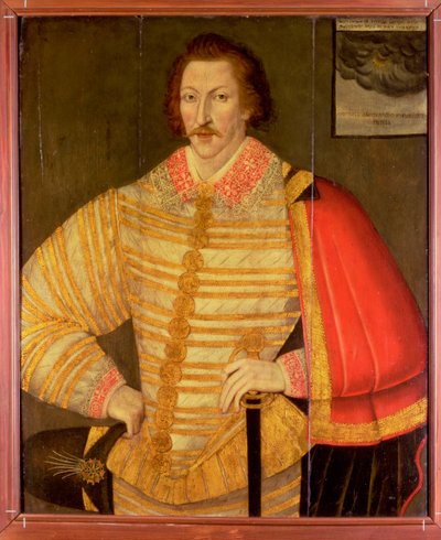 Portrait of a Gentleman, Thought to be English Navigator Thomas Cavendish by John the Younger Bettes