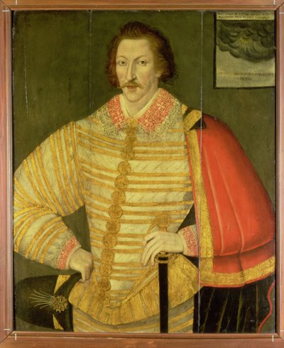 Portrait of a Gentleman, thought to be Thomas Cavendish by John the Younger Bettes