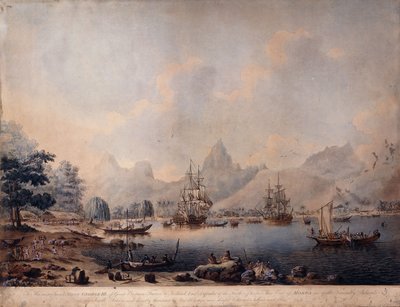 A View of Moorea by John the Younger Cleveley