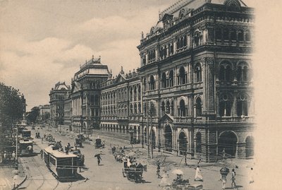 View of Writers Buildings, Calcutta, c1910 by Johnston and Hoffmann