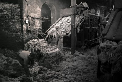 Jute Factory, Kolkata, India, 2017 by Jon Nicholson
