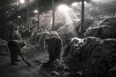 Jute Factory, Kolkata, India, 2017 by Jon Nicholson