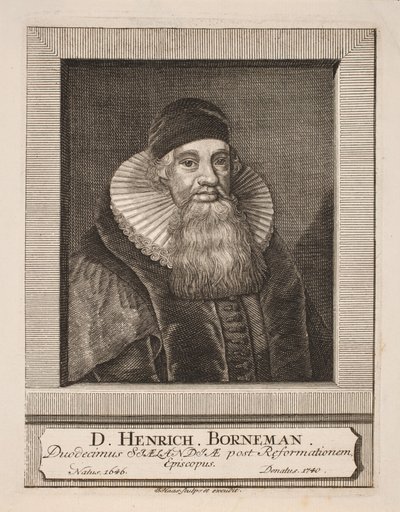 Bishop Henrik Bornemann by Jonas Haas