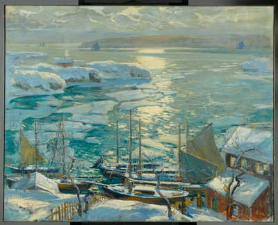 The Old Ships Draw to Home Again by Jonas Lie