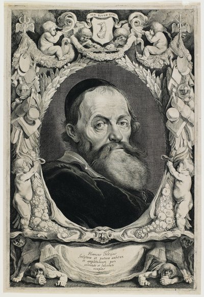 Hendrik Goltzius by Jonas Suyderhoef