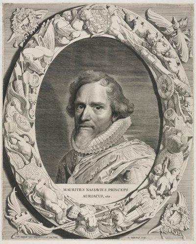 Maurice of Nassau by Jonas Suyderhoef