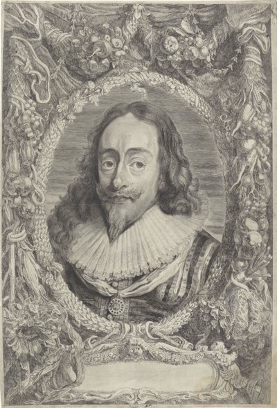 Portrait of Charles I, King of England by Jonas Suyderhoef