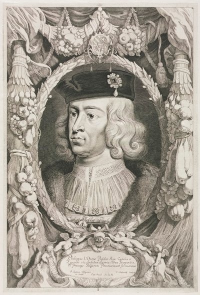 The Dukes of Burgundy: No. 8. Portrait of Philippe I the Handsome of Castile by Jonas Suyderhoef