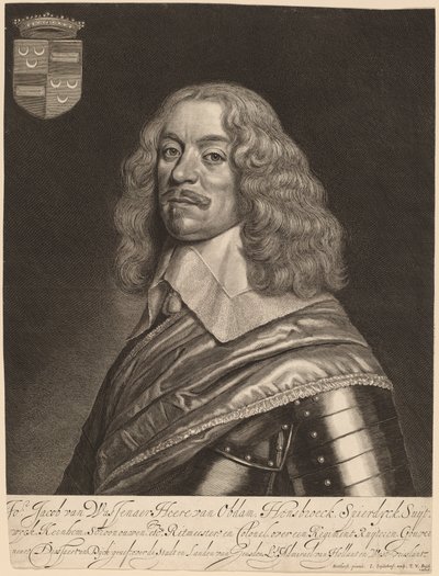 Jacob van Wassenaer van Obdam by Jonas Suyderhoff after Gerrit van Honthorst