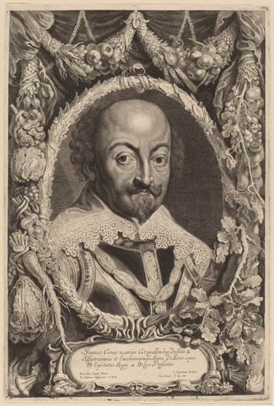 John, Count of Nassau by Jonas Suyderhoff after Sir Anthony van Dyck